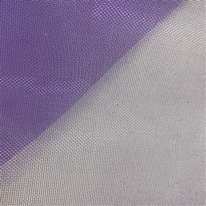 Transparent mesh checkered fabric