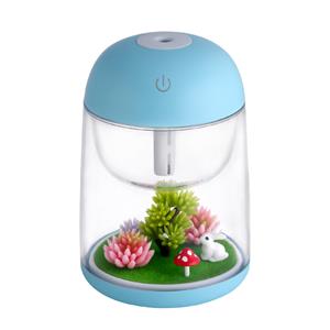 USB air purification colorful night light humidifier