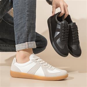 Flat sole shoes for men's fashionable casual sports shoes