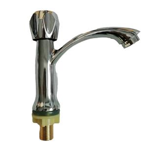 Small desktop single cooling faucet