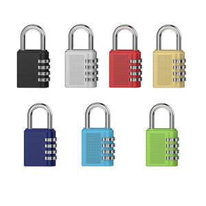 Zinc alloy password lock mechanical password padlock