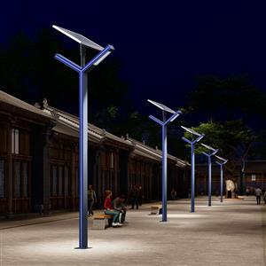 3.5-meter modern landscape lamp in garden community