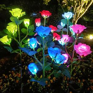 Solar Rose Lamp